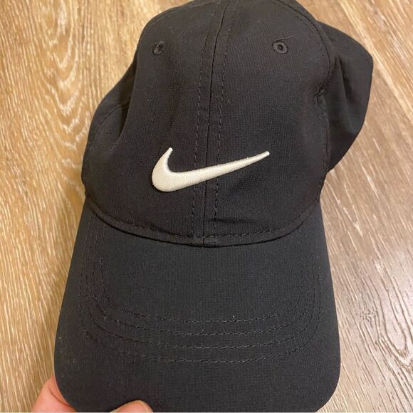 NIKE Adult Unisex Tech Golf Pro Tour Adjustable Hat/Cap Black 845064-010 - Picture 3 of 6